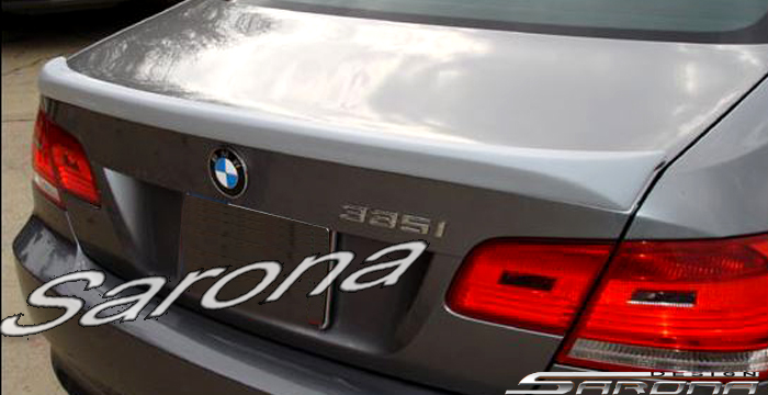Custom BMW 3 Series  Coupe Trunk Wing (2007 - 2011) - $245.00 (Part #BM-084-TW)